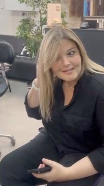 A client's result at the salon